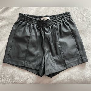 Dynamite faux leather shorts